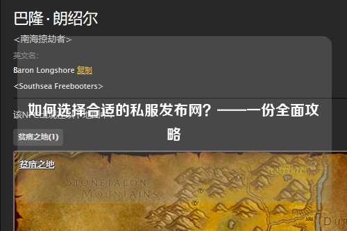 如何選擇合適的私服發布網？——一份全面攻略