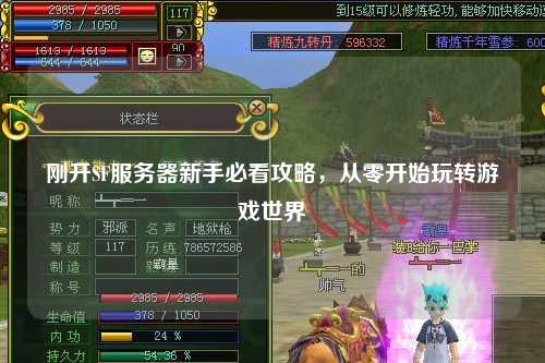 剛開SF服務(wù)器新手必看攻略，從零開始玩轉(zhuǎn)游戲世界