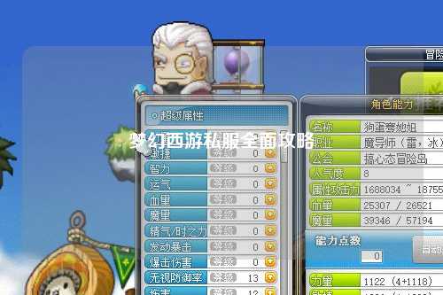 夢幻西游私服全面攻略