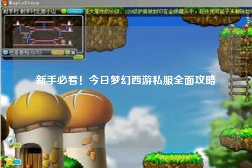 新手必看!今日夢幻西游私服全面攻略