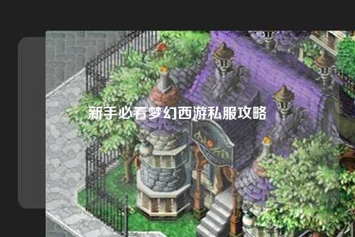 新手必看夢幻西游私服攻略