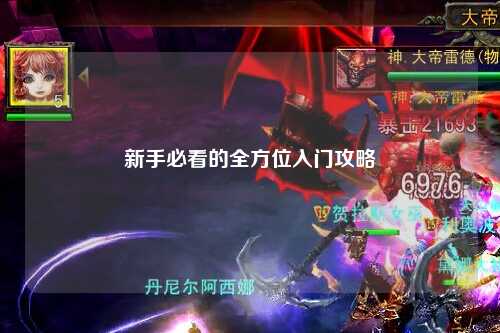 新手必看的全方位入門攻略