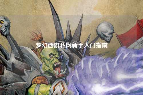 夢幻西游私網新手入門指南