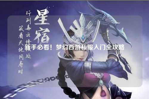 新手必看！夢幻西游私服入門全攻略