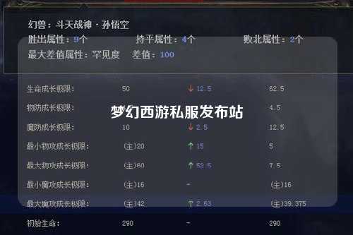 夢幻西游私服發布站