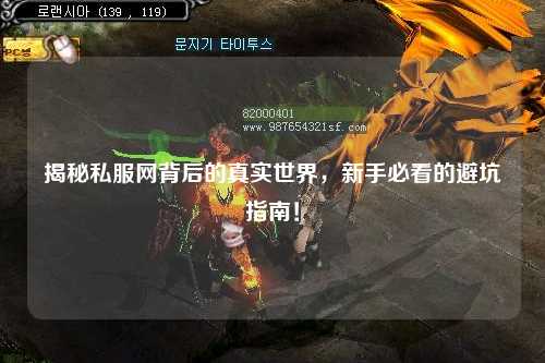 揭秘私服網背后的真實世界，新手必看的避坑指南！