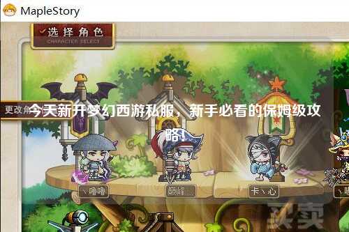今天新開夢幻西游私服，新手必看的保姆級攻略！